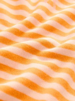 Next - Sweat-shirt oversize côtelé confortable (9mois-16ans) Orange/rose Discount