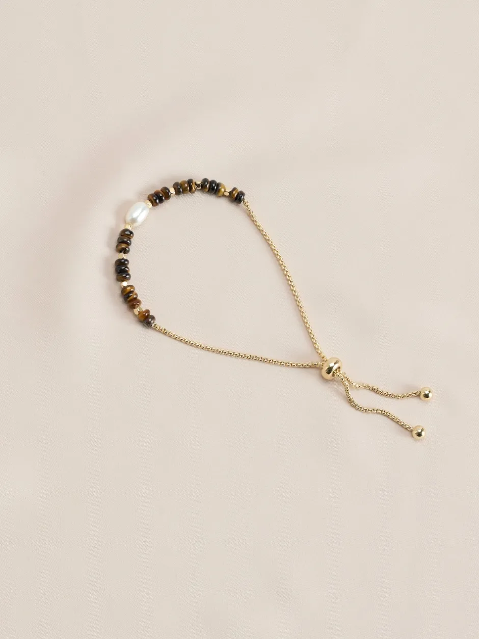 Next Or/Argent - Bracelet semi-précieux Pierre Pully