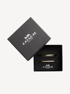 Coach Or/noir - coffret doré Signature Duo Best