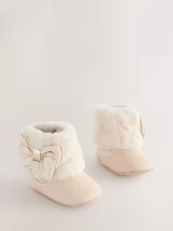 Baker by Ted Baker os - Bébé Filles Faux Fur Trim Padders Bottes Discount