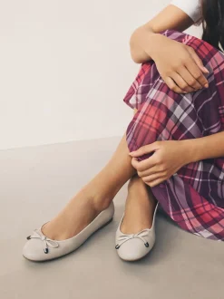 Next os - Ballerines en cuir à bout rond Hot