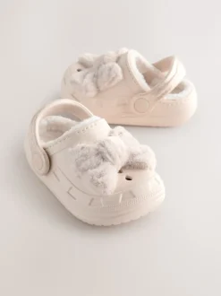 Next os - Chaussons sabots doublés de fausse fourrure