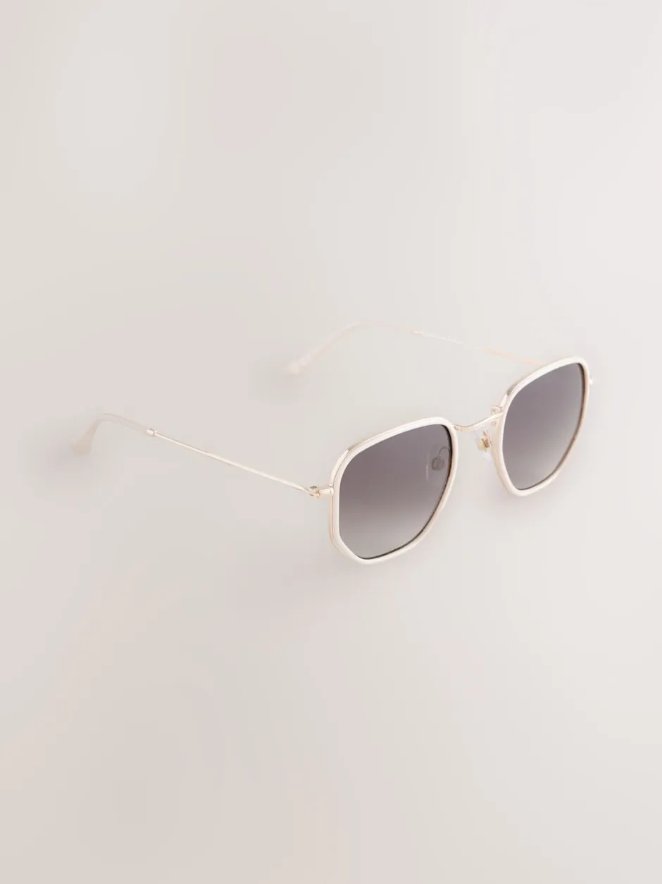 Next os - Lunettes de soleil rondes en métal Best