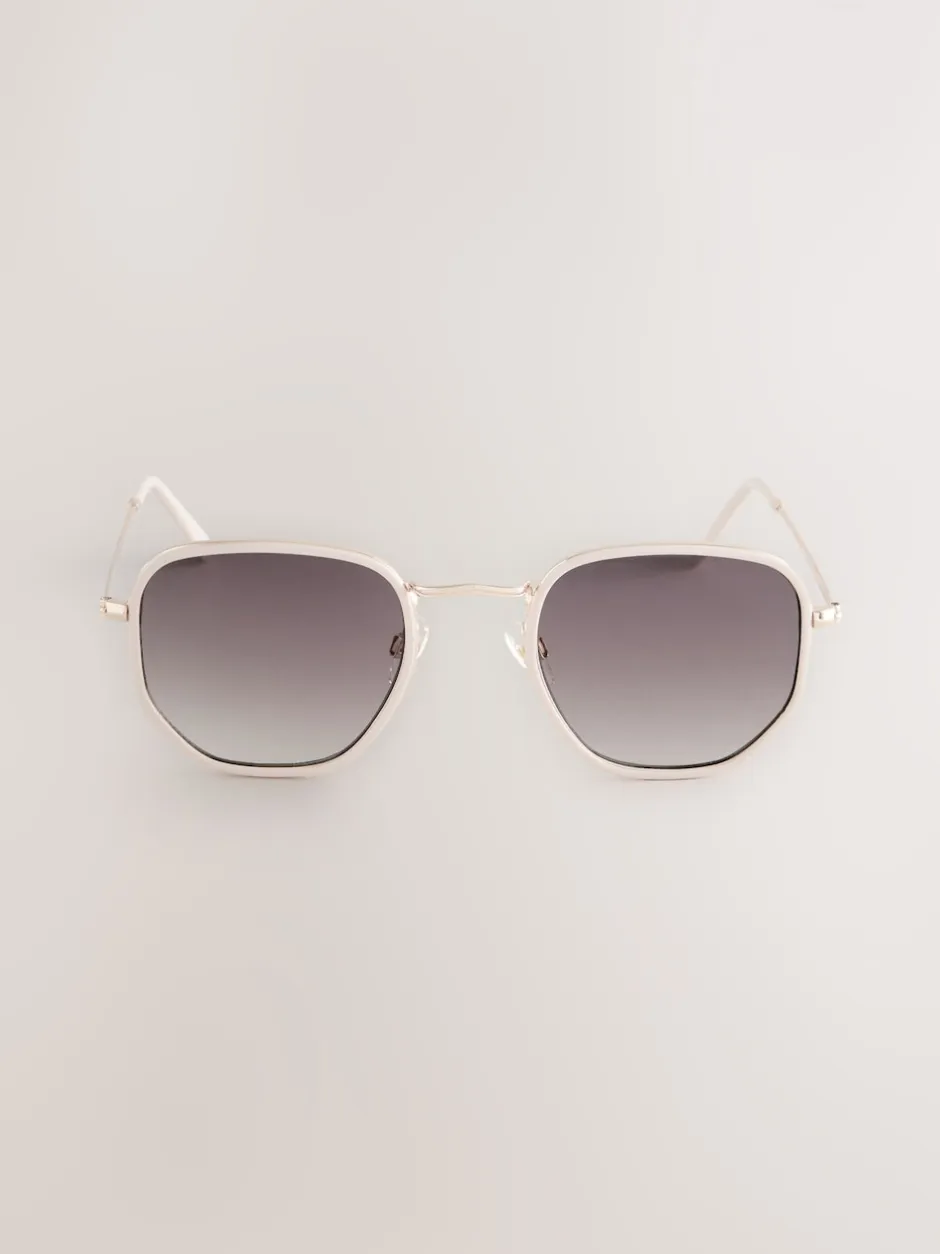 Next os - Lunettes de soleil rondes en métal Best