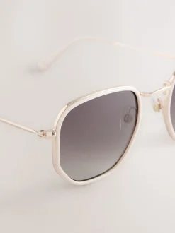 Next os - Lunettes de soleil rondes en métal Best