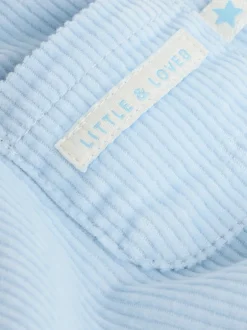 Next - Ensemble salopette et body en velours côtelé (0mois-2ans) Ours bleu Clearance