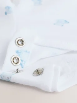 Next - Ensemble salopette et body en velours côtelé (0mois-2ans) Ours bleu Clearance