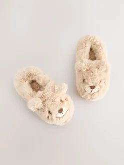 Next Ours brun neutre - Slippers de caractère Hot