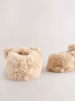 Next Ours brun neutre - Slippers de caractère Hot