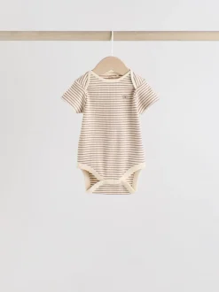 Next ours marron - Bodys pour bébés Manches courtes 5 Pack Sale