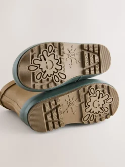 Next - Bottines en caoutchouc avec doublure chaude ours marron Discount