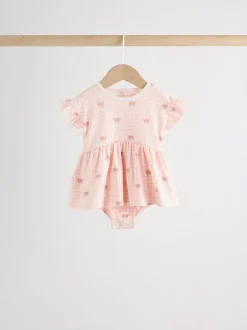 Next Ours rose brodé - Barboteuse Jersey Baby 3 Pack