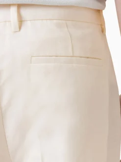 All Saints Pantalon AllSaints Slim Cross Tallis en lin Blend Discount