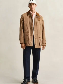 Gant Pantalon chino décontracté en sergé plissé Outlet