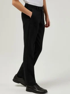 Trutex Pantalon d’école Senior Boys Slim Leg noir Outlet