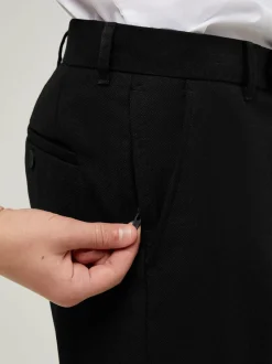 Trutex Pantalon d’école Senior Boys Slim Leg noir Outlet