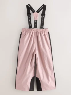 Baker by Ted Baker Pantalon de ski rembourré rose imperméable à logo Clearance