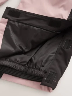 Baker by Ted Baker Pantalon de ski rembourré rose imperméable à logo Clearance