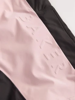 Baker by Ted Baker Pantalon de ski rembourré rose imperméable à logo Clearance