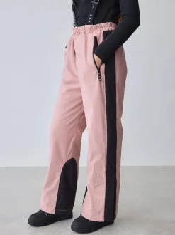 Baker by Ted Baker Pantalon de ski rembourré rose imperméable à logo Clearance