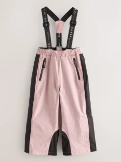Baker by Ted Baker Pantalon de ski rembourré rose imperméable à logo Clearance
