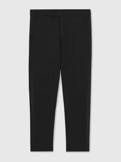 Reiss Pantalon de smoking rayé en satin Knightsbridge T New