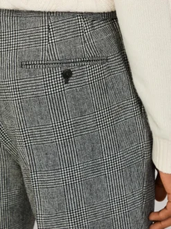 Hackett Pantalon Hack Glen à carreaux Peak Reiss noir