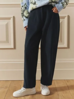 Laura Ashley Pantalon léger décontracté en velours côtelé New