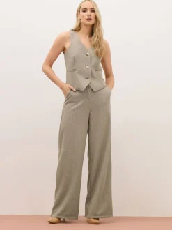 Long Tall Sally Pantalon à chevrons Sale