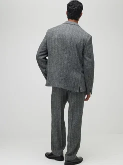 River Island Pantalon décontracté à chevrons