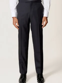 Reiss Pantalons de smoking Sinatra en jacquard de laine mélangée coupe classique