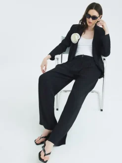 River Island Pantalons habillés Jambe large Best