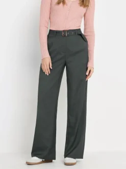 Long Tall Sally Pantalons Amples Ceinturés Hot
