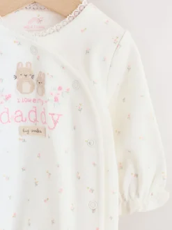 Next Papa Blanc écru - Combinaison de nuit BÉBÉ famille (0-2ans) Online