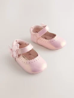 Next papillon Rose scintillant - Chaussures Mary Jane pour bébé (0-18mths) Best