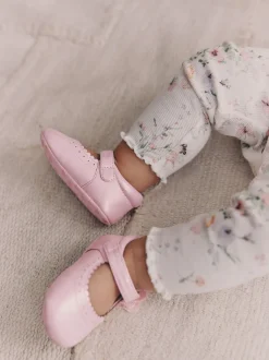 Next papillon Rose scintillant - Chaussures Mary Jane pour bébé (0-18mths) Best