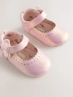 Next papillon Rose scintillant - Chaussures Mary Jane pour bébé (0-18mths) Best