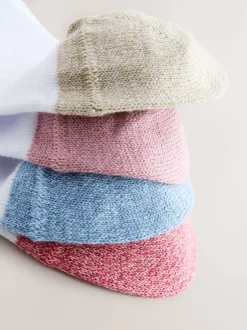 Next pastel - Lot de 4 paires de chaussettes de sport blanches à talon et bout Sale