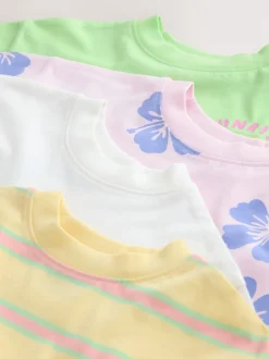 Next pastel - Pack T-shirt 4 (3mois-7ans)