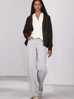 Next Pastel rayé - 100Chemises décontractées en coton à boutons Manches longues Chemises décontractées Discount