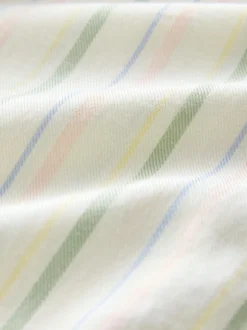 Next Pastel rayé - 100Chemises décontractées en coton à boutons Manches longues Chemises décontractées Discount