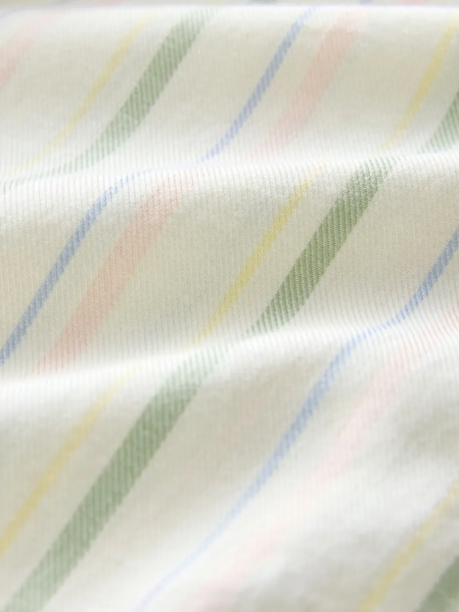 Next Pastel rayé - 100Chemises décontractées en coton à boutons Manches longues Chemises décontractées Discount