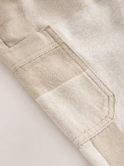 Next Patchwork de pierres - Ample Cargos à tirer 100% Cotton Jeans (3mths-7yrs) Outlet