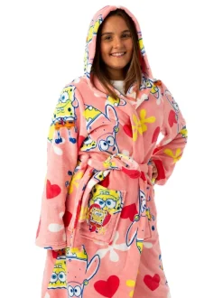 Vanilla Underground Peignoir à capuche Bob l’éponge New