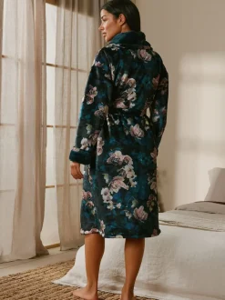 B by Ted Baker Peignoir bleu canard foncé fleuri Sale