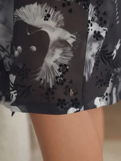 B by Ted Baker Peignoir Noir Bird New