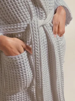 Christy Peignoir style kimono gaufré Sale