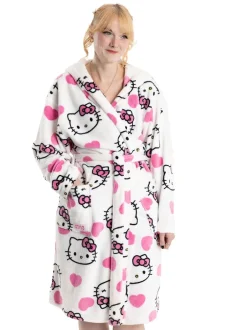 Vanilla Underground Peignoir de bain Hello Kitty à capuche Clearance