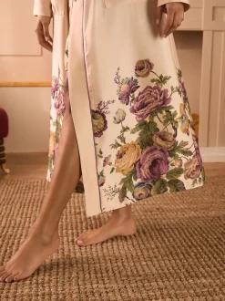 Laura Ashley Peignoir Gamme longue Uffington Roses Sale