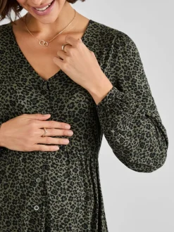 Jojo Maman Bébé Peignoir Maternité boutonné en jersey Outlet